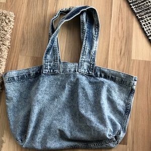 Good American denim tote.
